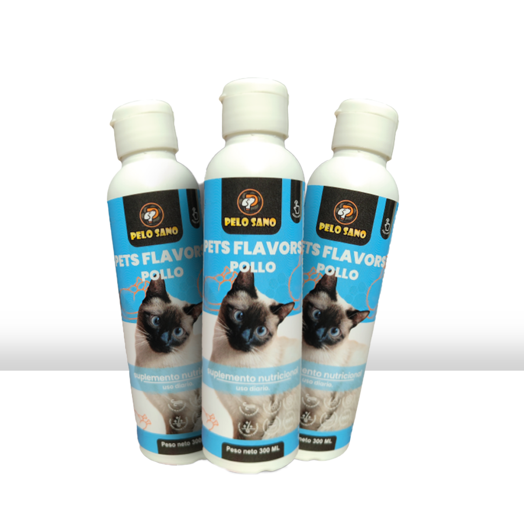 Pelo Sano Gato Pack X3
