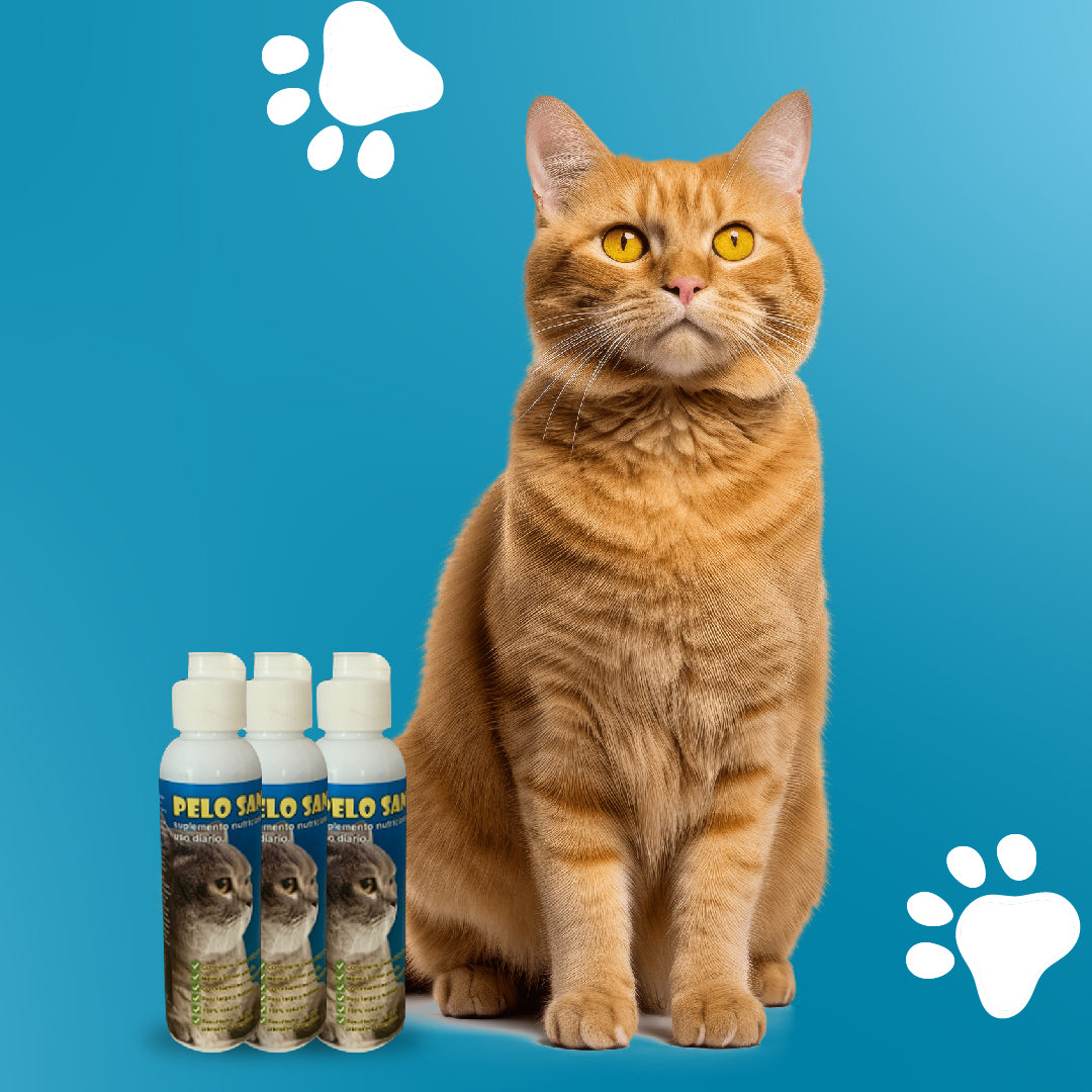 Pelo Sano Gato Pack X3