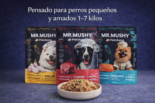 MR. MUSHY · Perros Pequeños 1–3 Kilos