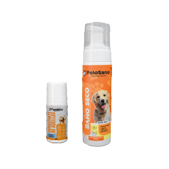 combo humectante de huellas + baño seco